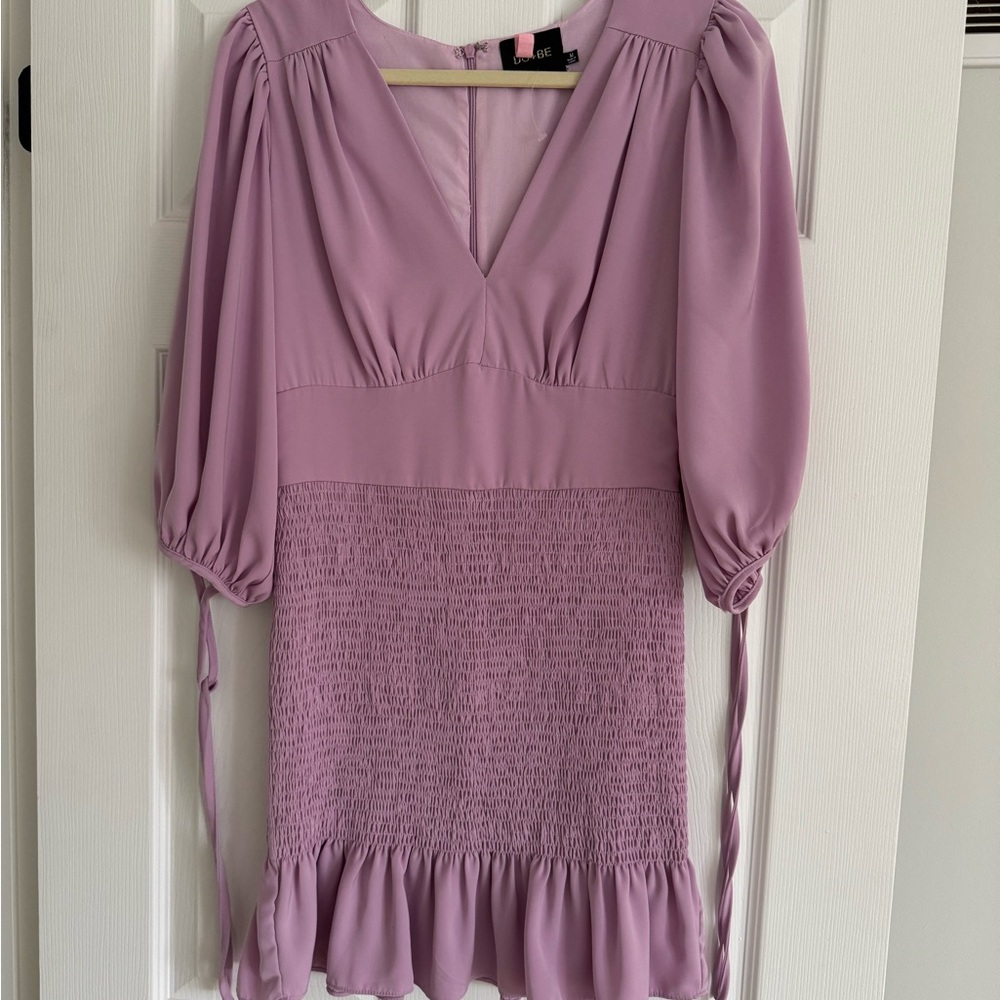 Elegant Lavender Women's Dress